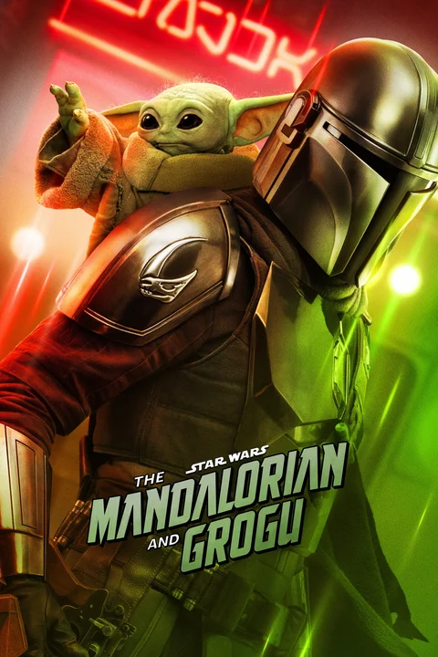 Illustrative poster: The Mandalorian