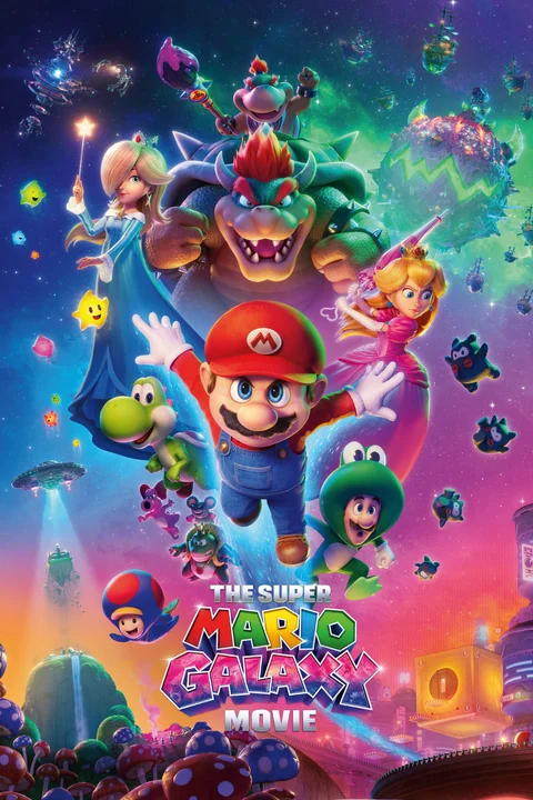 Illustrative poster: Super Mario